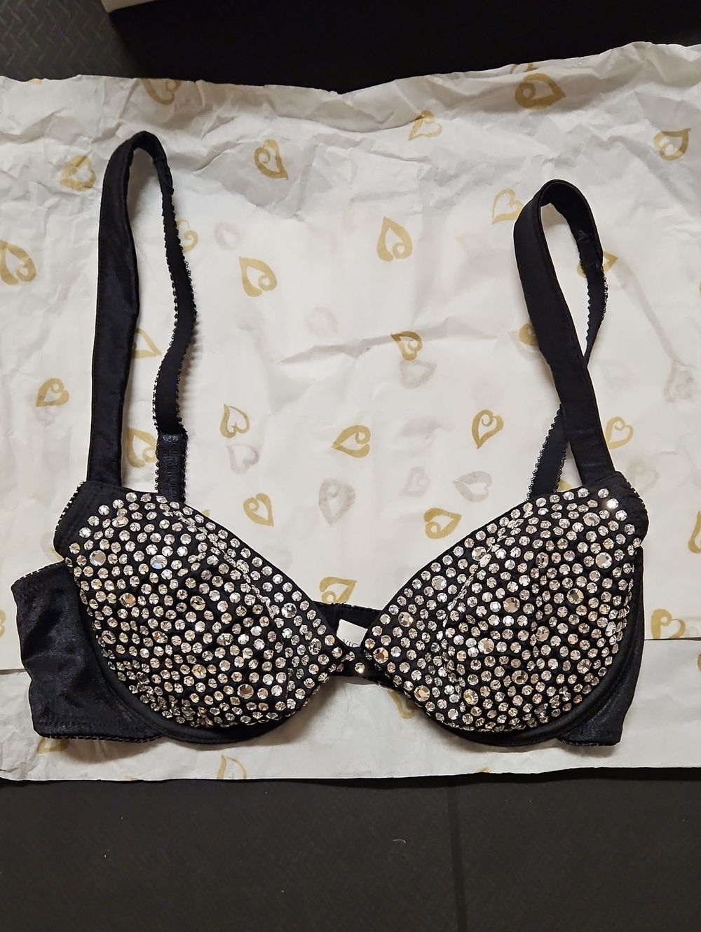 Vintage Victoria's Secret Rhinestone Bra